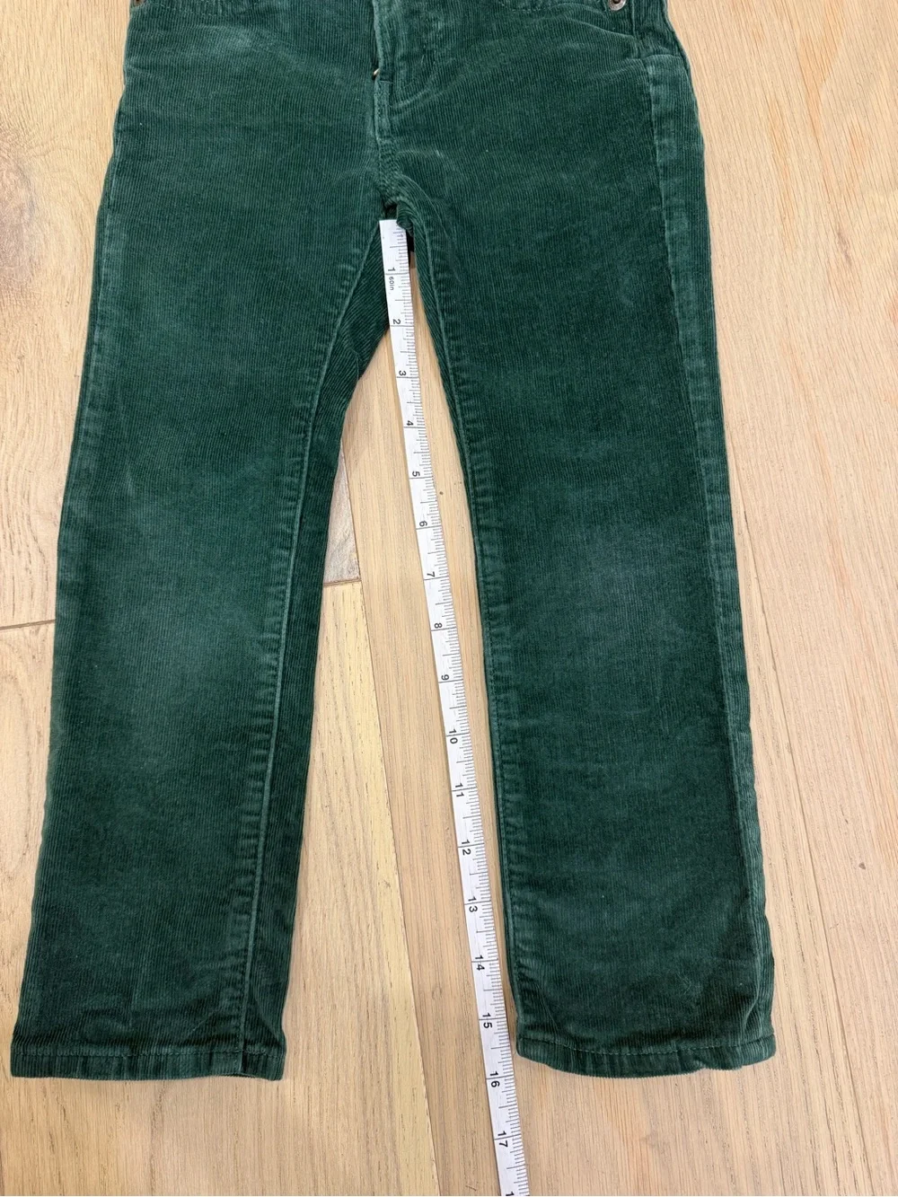 Crewcuts Kids Corduroy & Denim Trio - Green, Tan, Blue
